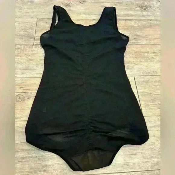 Black mesh body suit/shape wear size large - Picture 7 of 7